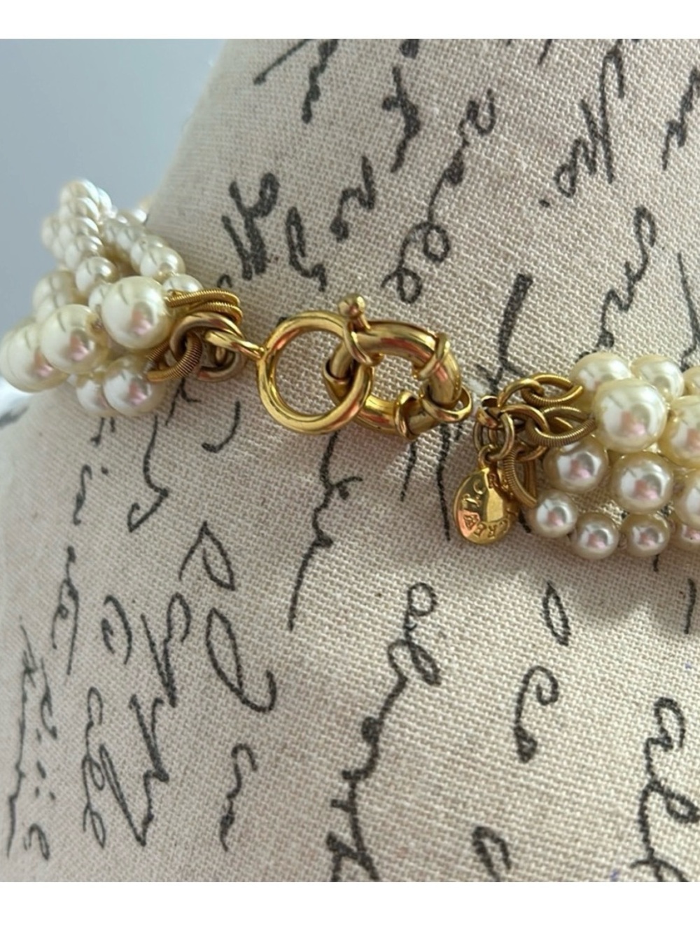 J. CREW • Elegant Cream Pearl Multi-Strand Necklace • A Closet MUST HAVE! - Picture 4 of 11